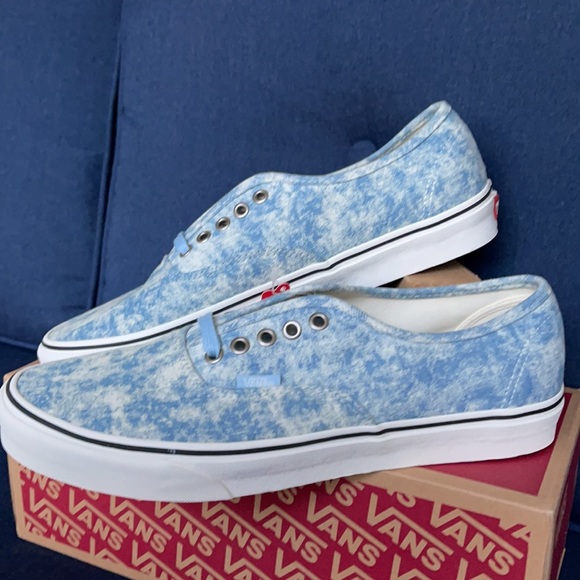 Vans Authentic Denim dstry MENS Winter Sky/Marshmallow - Picture 10 of 16